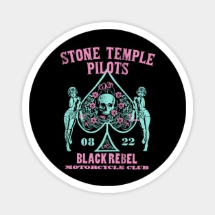 STP Black Club Magnet